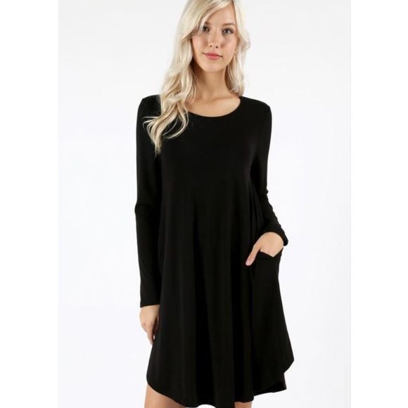 NWT The Frankie Crystal Collection Love Me Like You Mean It Long Sleeve Dress - Picture 1 of 2